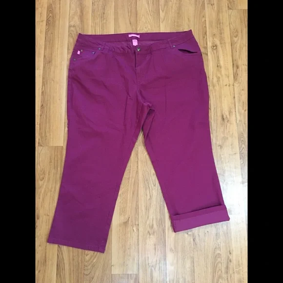 Woman Within boot cut jeans 26P - Picture 2 of 5